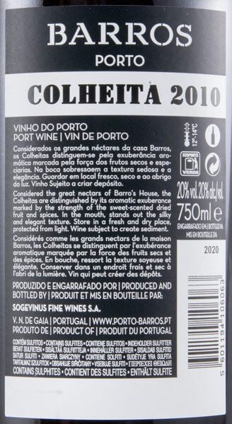 2010 Barros Colheita Port