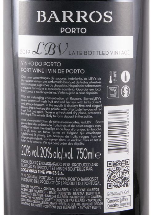 2019 Barros LBV Port