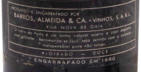 1927 Barros Colheita Port