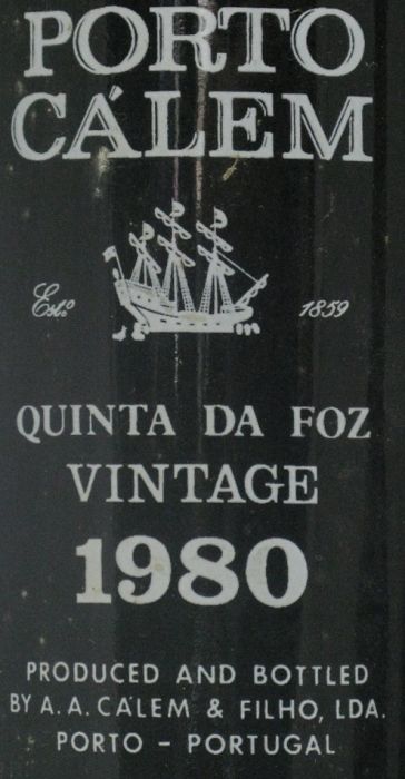 1980 Cálem Quinta da Foz Vintage Porto