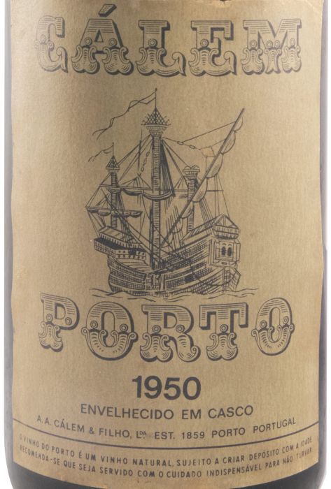 1950 Cálem Colheita Port (bottled in 1981)