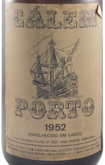1952 Cálem Colheita Porto (engarrafado em 1981)