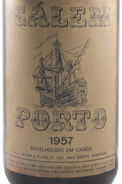 1957 Cálem Colheita Porto (engarrafado em 1981)