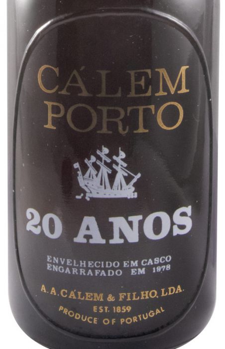Cálem 20 anos Porto (engarrafado em 1978)