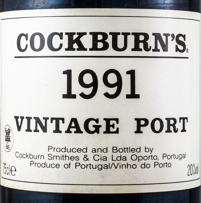 1991 Cockburn's Vintage Port