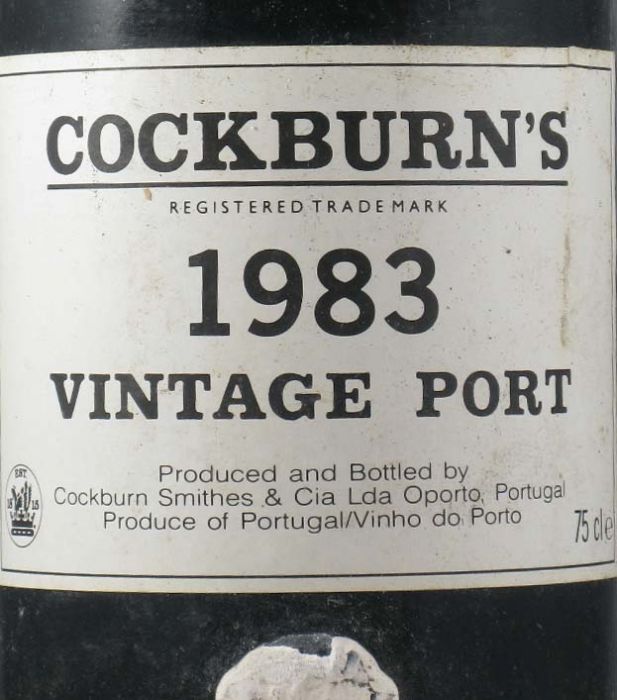 1983 Cockburn's Vintage Porto