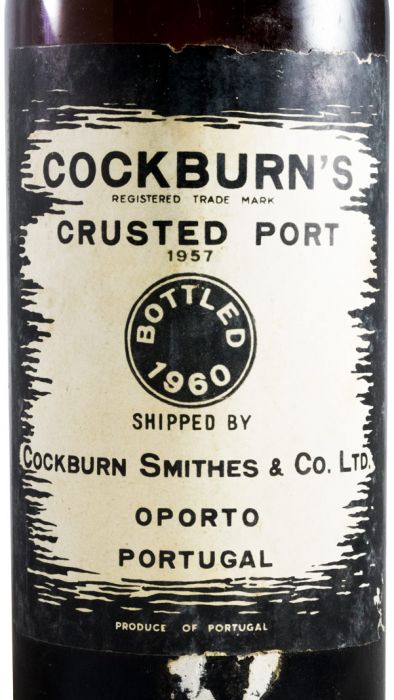 1957 Cockburn's Crusted Port (engarrafado em 1960)