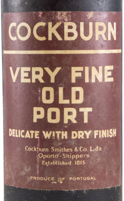 Cockburn's Delicate White Dry Finish Port