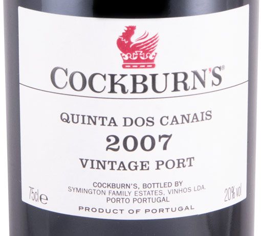 2007 Cockburn's Quinta dos Canais Vintage Port