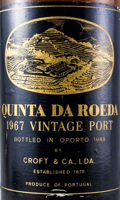 ヴィンテージポートワイン　VINHO DO PORTO 1967 クロフト・キンタ・ダ・ロエダ・ヴィンテージ・ポート・1967年
