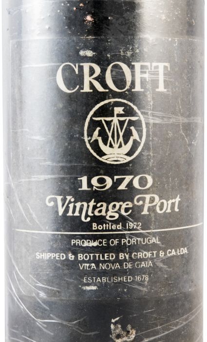 1970 Croft Vintage Port (black label)