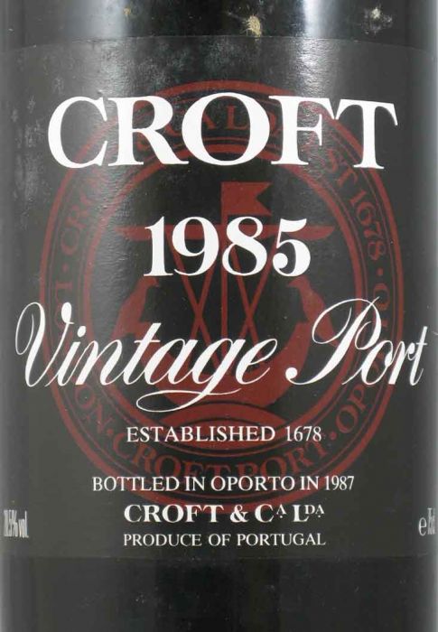 1985 Croft Vintage Port