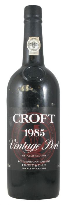 1985 Croft Vintage Port