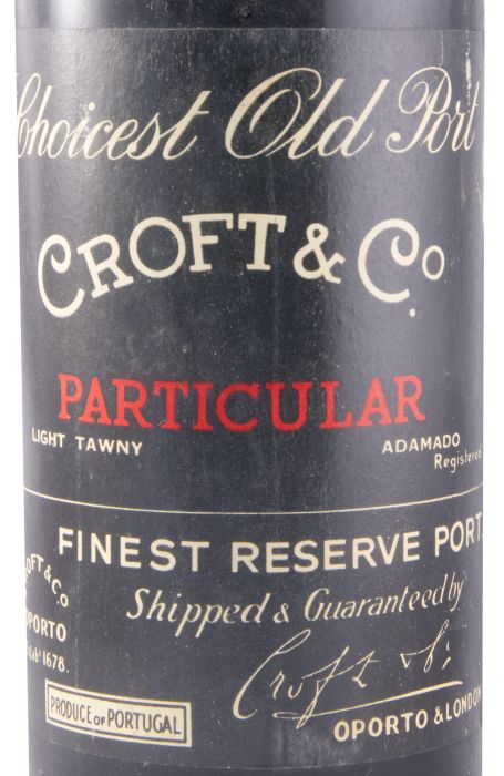 Croft Particular Finest Reserva Tawny Porto