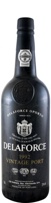 1992 Delaforce Vintage Porto
