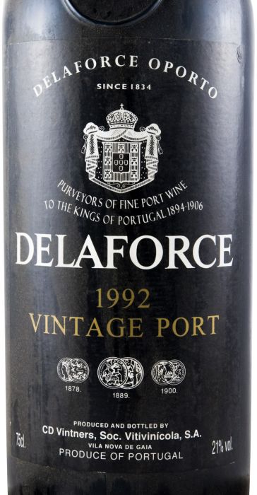 1992 Delaforce Vintage Porto