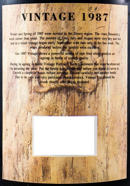 フェレイラ・ヴィンテージ・ポート・1987年