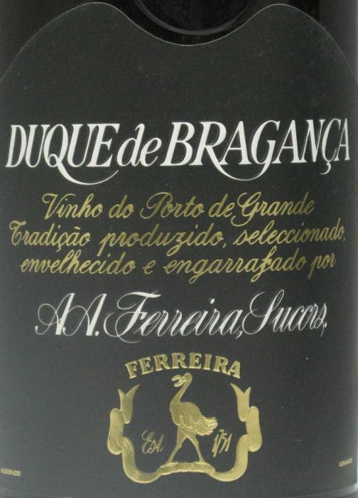 Ferreira Duque de Bragança Porto (rótulo preto)
