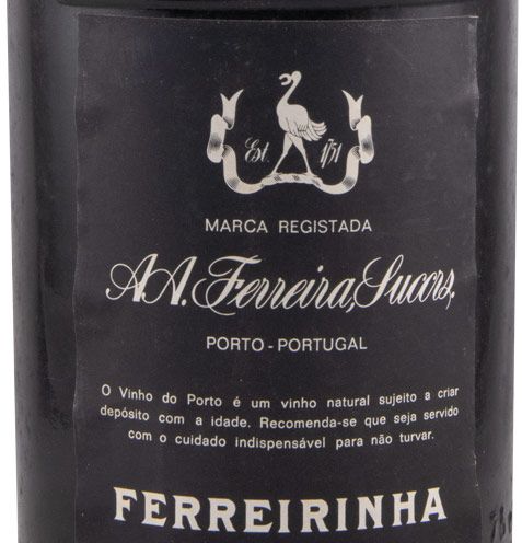Ferreira Duque de Bragança 20 anos Porto (rótulo preto)