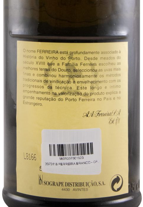 Ferreira Branco Port (old bottle)