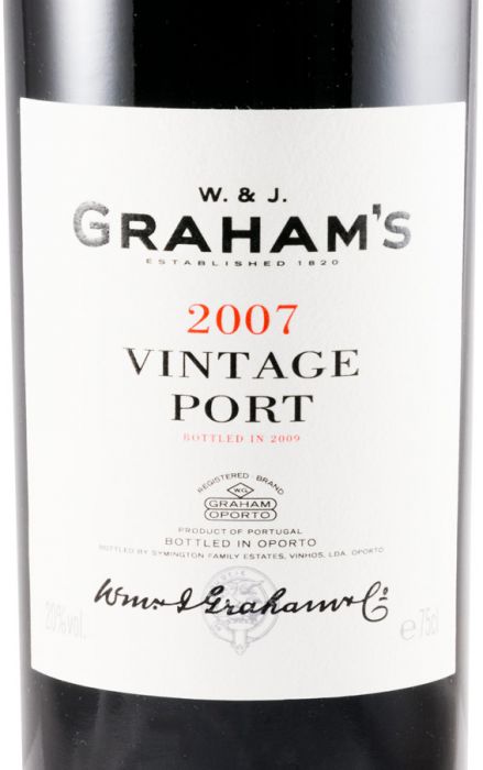 2007 Graham's Vintage Port