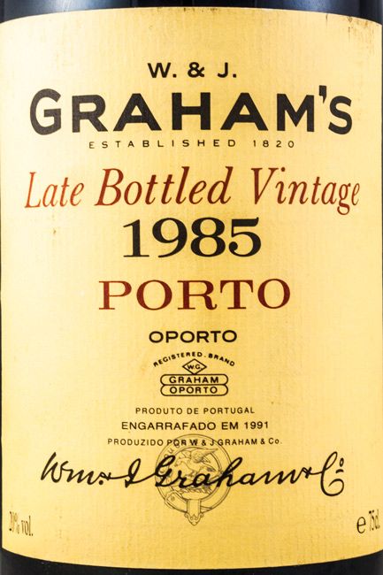 1985 Graham's LBV Port