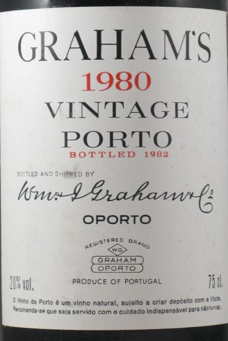 1980 Graham's Vintage Porto