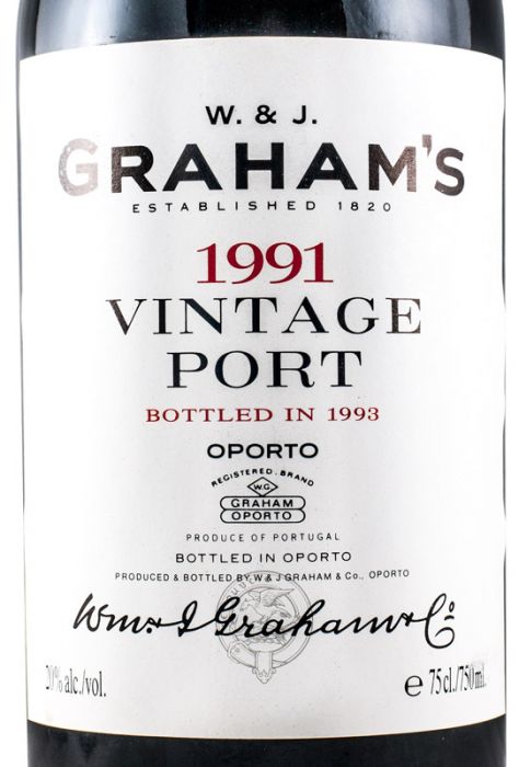 1991 Graham's Vintage Porto