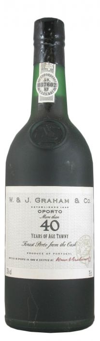 Graham's 40 years Port (old label)