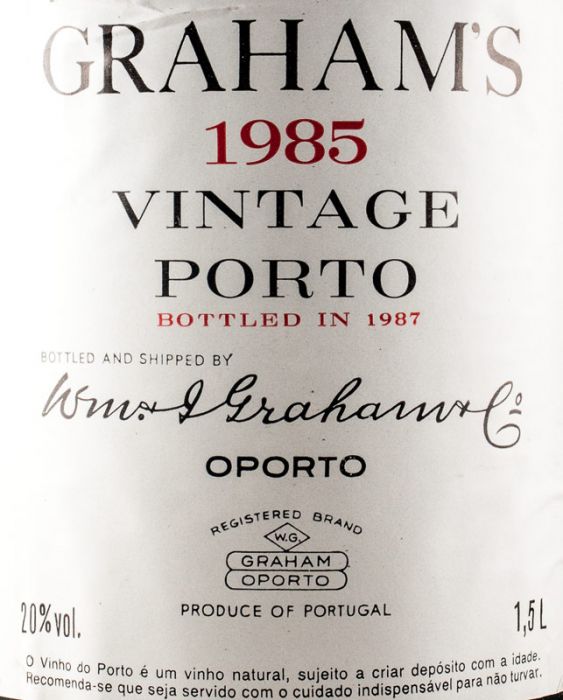 1985 Graham's Vintage Port 1.5L