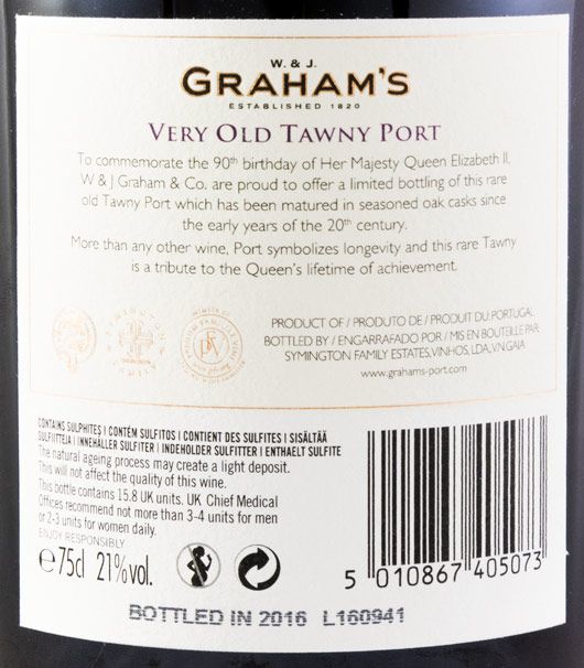 Graham's 90 Very Old Tawny Porto