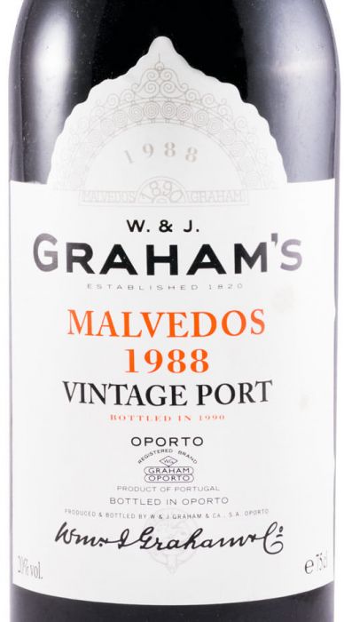 1988 Graham's Quinta dos Malvedos Vintage Port