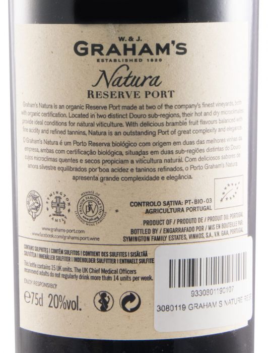 Graham's Natura Reserve organic Port