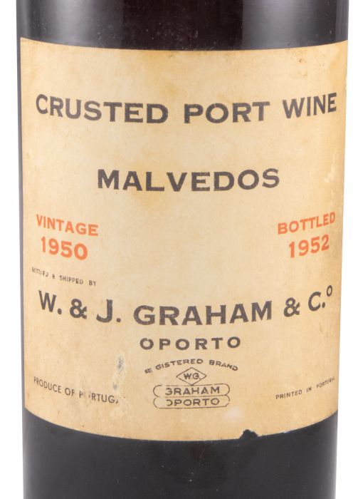 1950 Graham's Quinta dos Malvedos Vintage Crusted Port