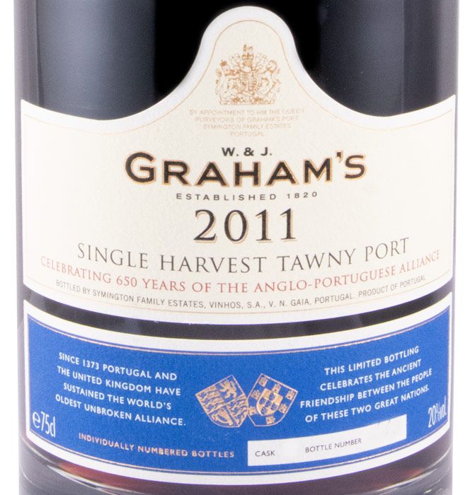 2011 Graham's Single Harvest Porto