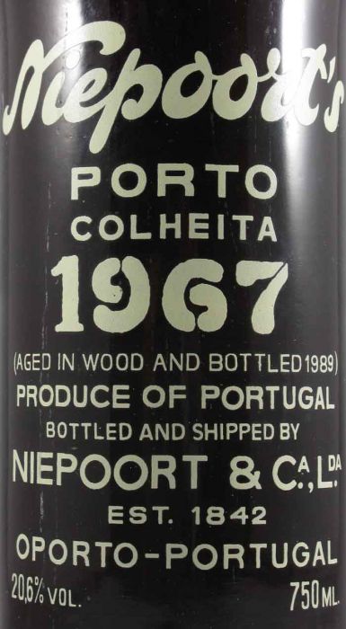 1967 Niepoort Colheita Porto