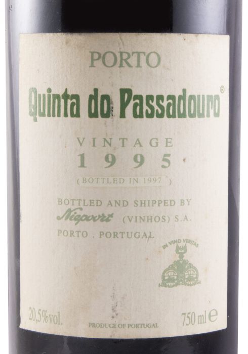 1995 Niepoort Vintage Quinta do Passadouro Port