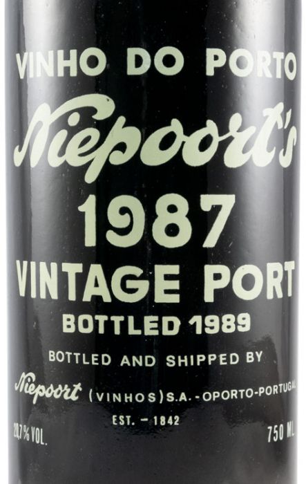 1987 Niepoort Vintage Porto