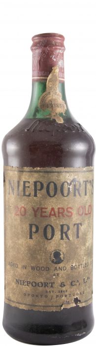 Niepoort 20 anos Porto (engarrafado em 1972 c/rótulo em papel)