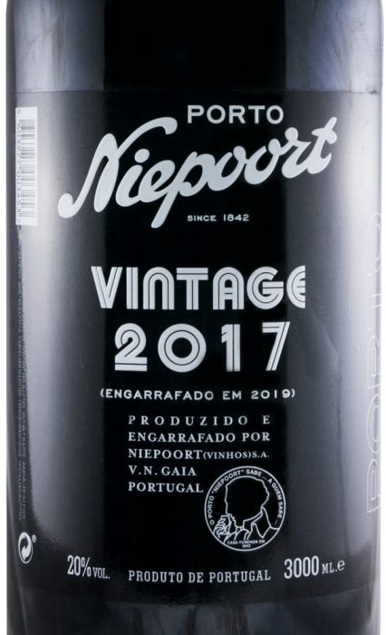 2017 Niepoort Vintage Port 3L