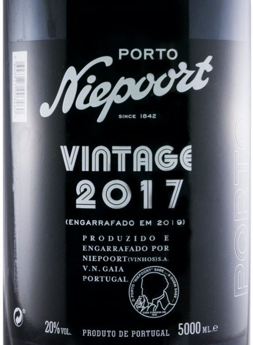 2017 Niepoort Vintage Porto 5L