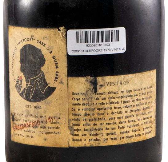 1970 Niepoort Vintage Porto (garrafa baixa)