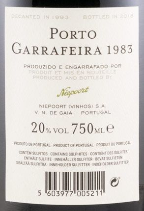 1983 Niepoort Garrafeira Port