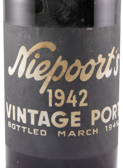 1942 Niepoort Vintage Porto (engarrafado em 1945) 1L