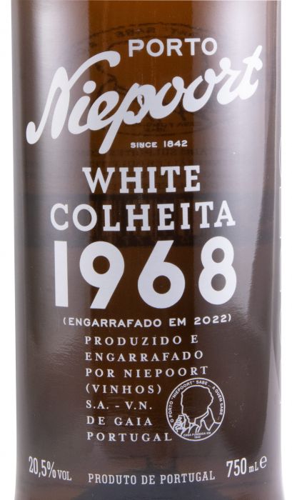 1968 Niepoort Colheita White Port