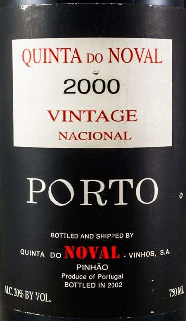 2000 Noval Nacional Vintage Porto
