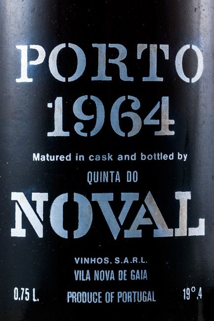 ノヴァル・収穫（1984年で瓶に詰め） ポート 1964年