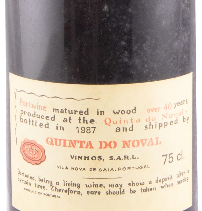 Noval 40 years Port (bottled in 1987)