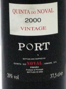 2000 Noval Vintage Porto 37,5cl