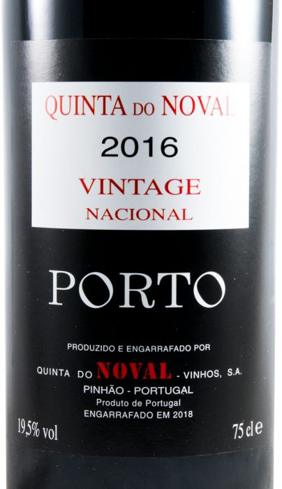 2016 Noval Nacional Vintage Porto